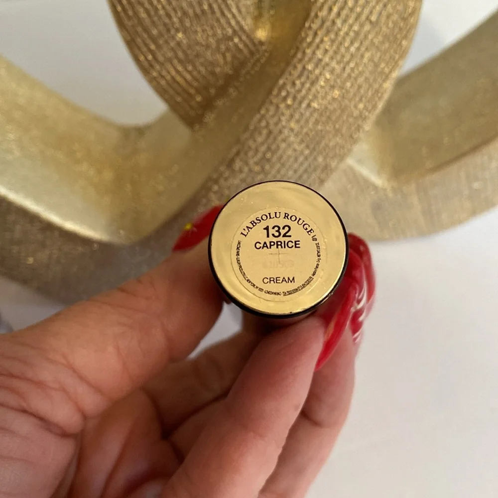 Lancôme • L’Absolu Rouge Lipstick • Color: “Caprice” • Full Size